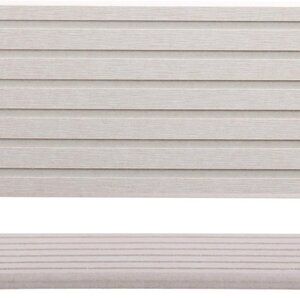 New 2 PCS Water Absorbent Diatomite Coasters Rectangle, Grooved Design